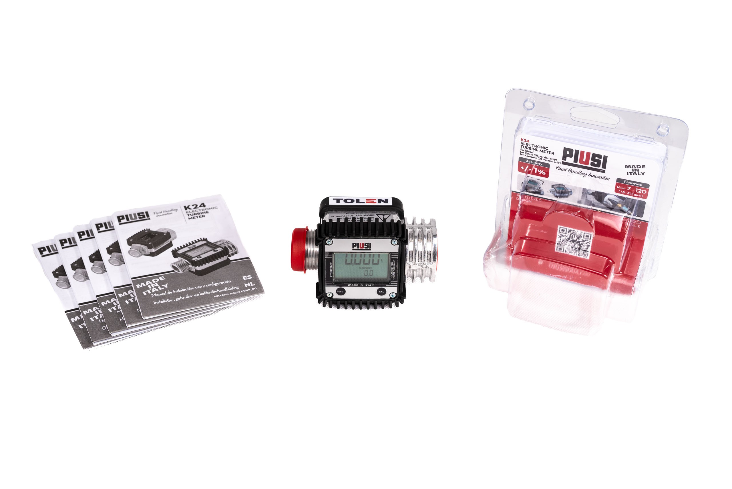 Licznik PIUSI K24 zamontowany w instalacji