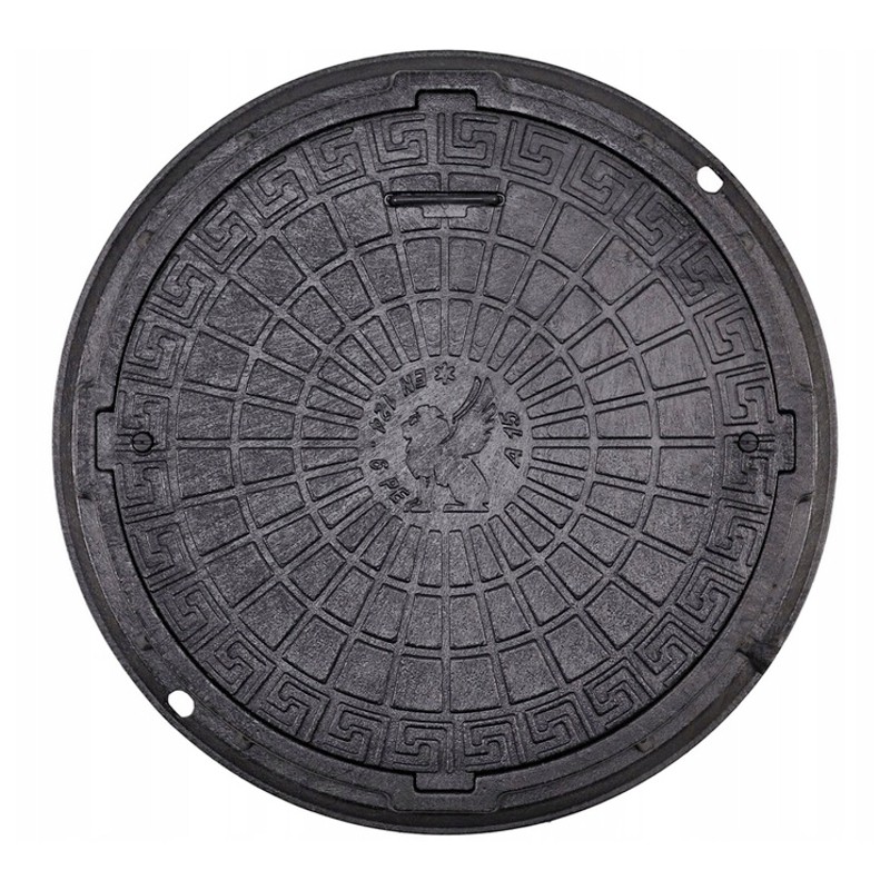 Pokrywa do studzienki z zamkiem i uchwytem