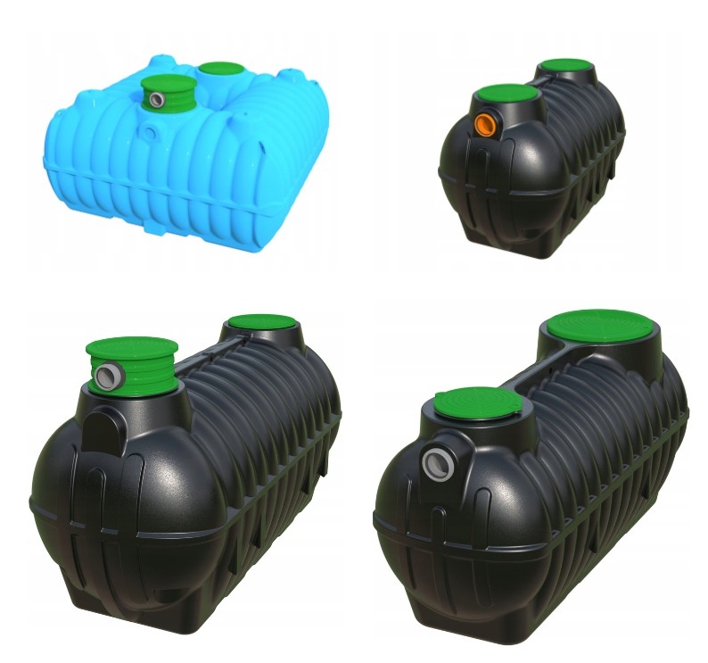 Pokrywa zbiornika Bolt Tur Bioclean DN 500 widok ogólny