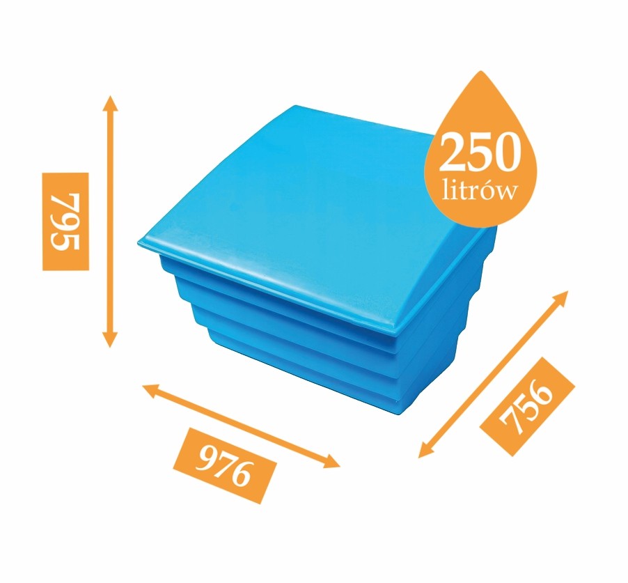 Solidna skrzynia na sól i piasek