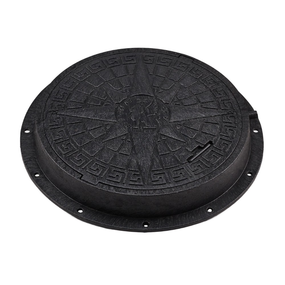 Zastosowanie pokrywy włazowej BabylonPlast Ø800/600 czarna