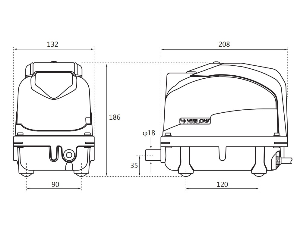 Charakterystyka Hiblow XP-60