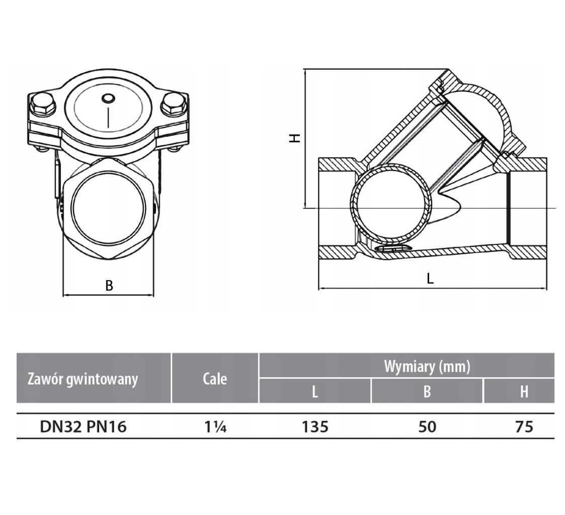 Zawór zwrotny kulowy IBO - budowa i materiały
