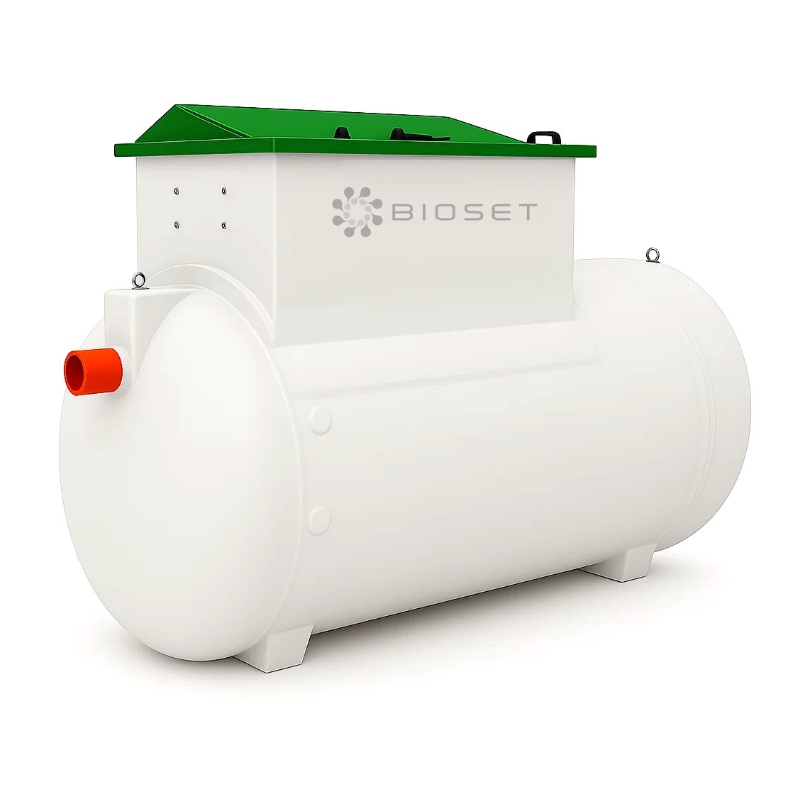 Przydomowa oczyszczalnia ścieków RotoSET 5H - widok wewnętrzny zbiornika