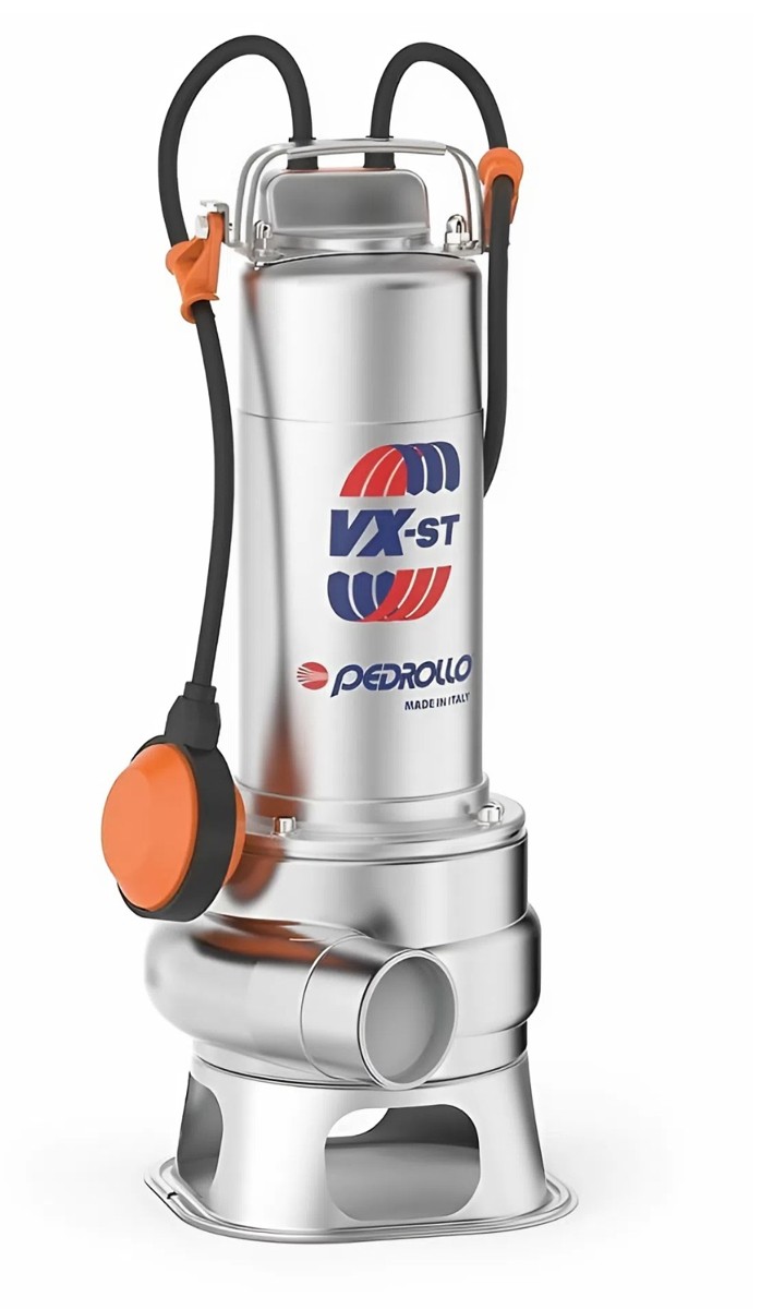 Pompa ściekowa Pedrollo VX 8/50-ST 400V stal nierdzewna AISI 304