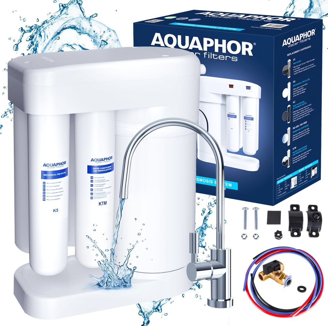 Filtr odwróconej osmozy Aquaphor Morion RO-101S pod zlew