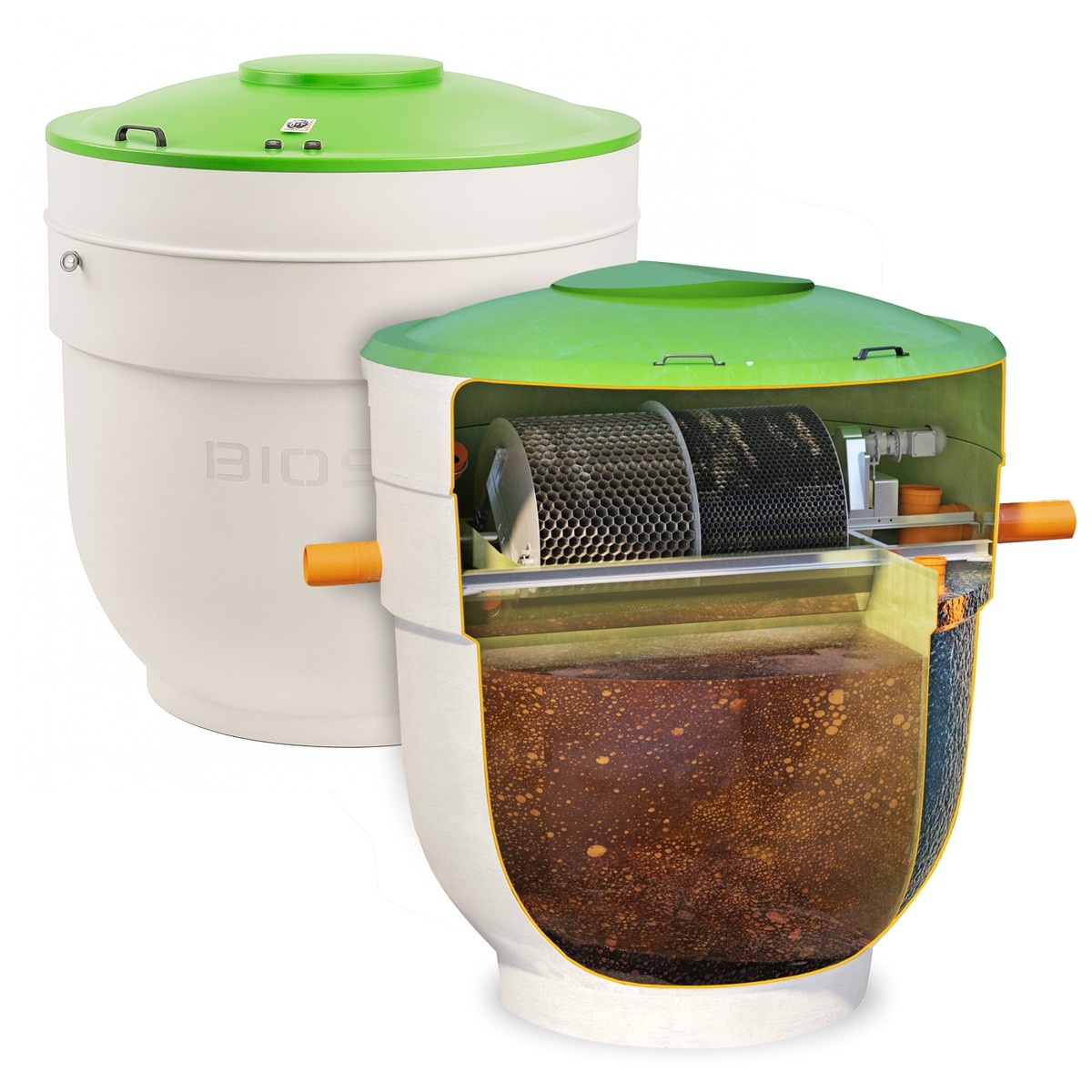 Cicha i bezzapachowa praca oczyszczalni biologicznej RotoSET 6 Bio-Set