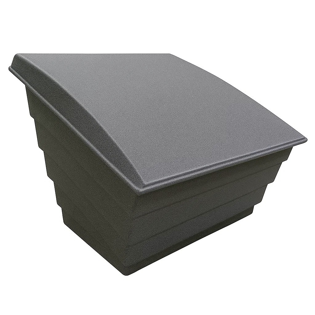 Pojemnik - pokrywa i detal wykonania