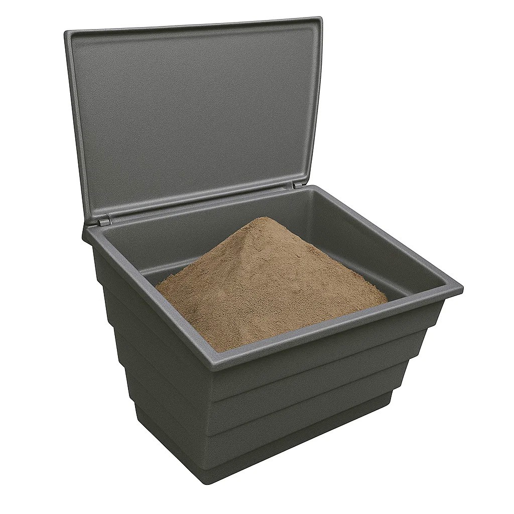 Zastosowanie pojemnika na sól i piasek