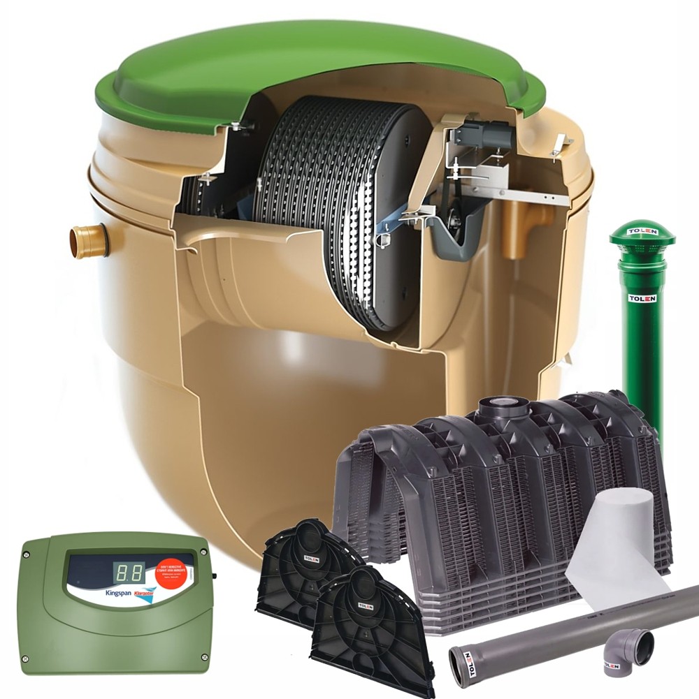 Przydomowa oczyszczalnia ścieków BioDisc BA 6 RLM Klargester Kingspan