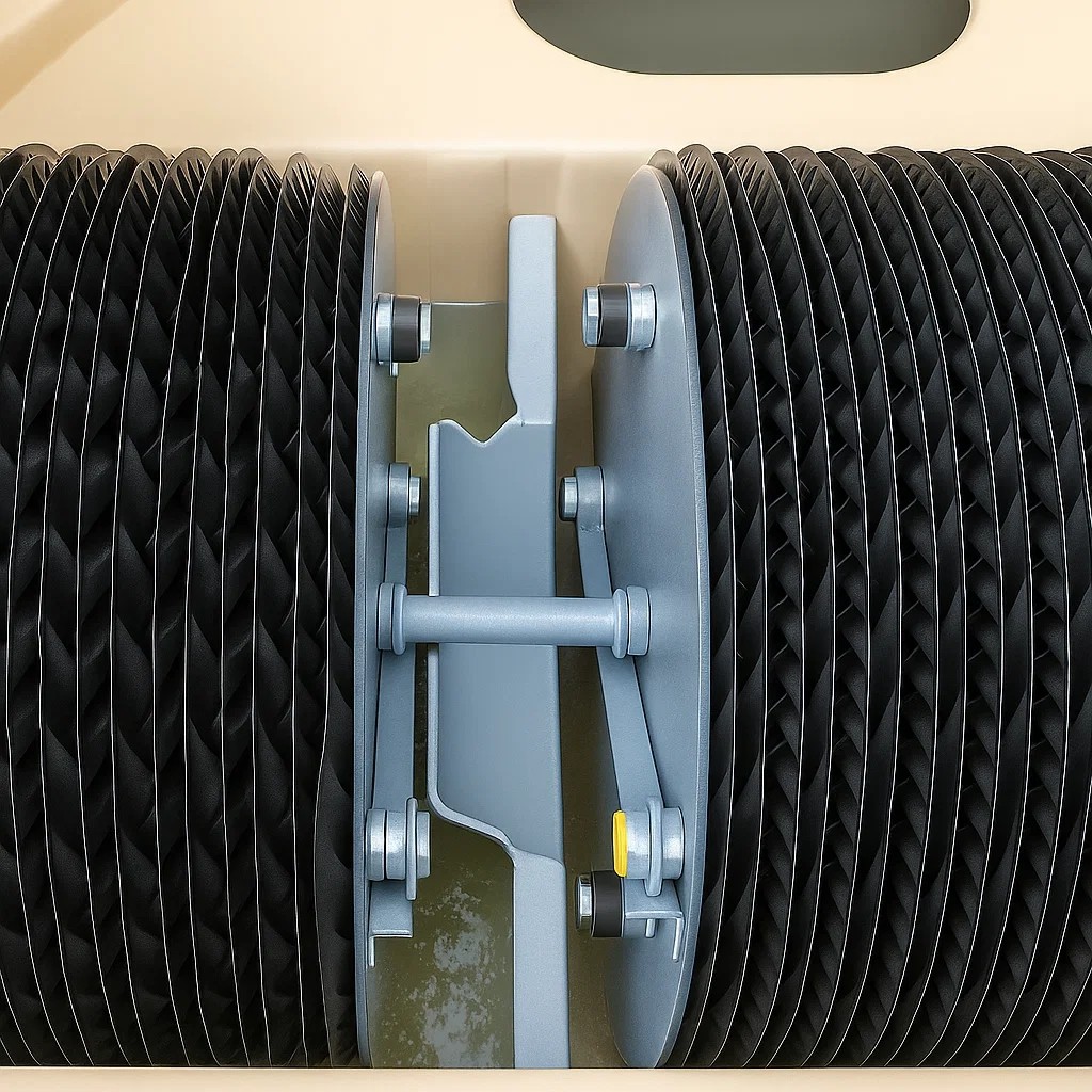 Schemat działania oczyszczalni BioDisc BB