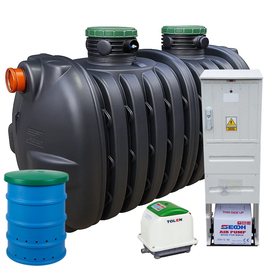 Zestaw elementów oczyszczalni OPTIMAX 6