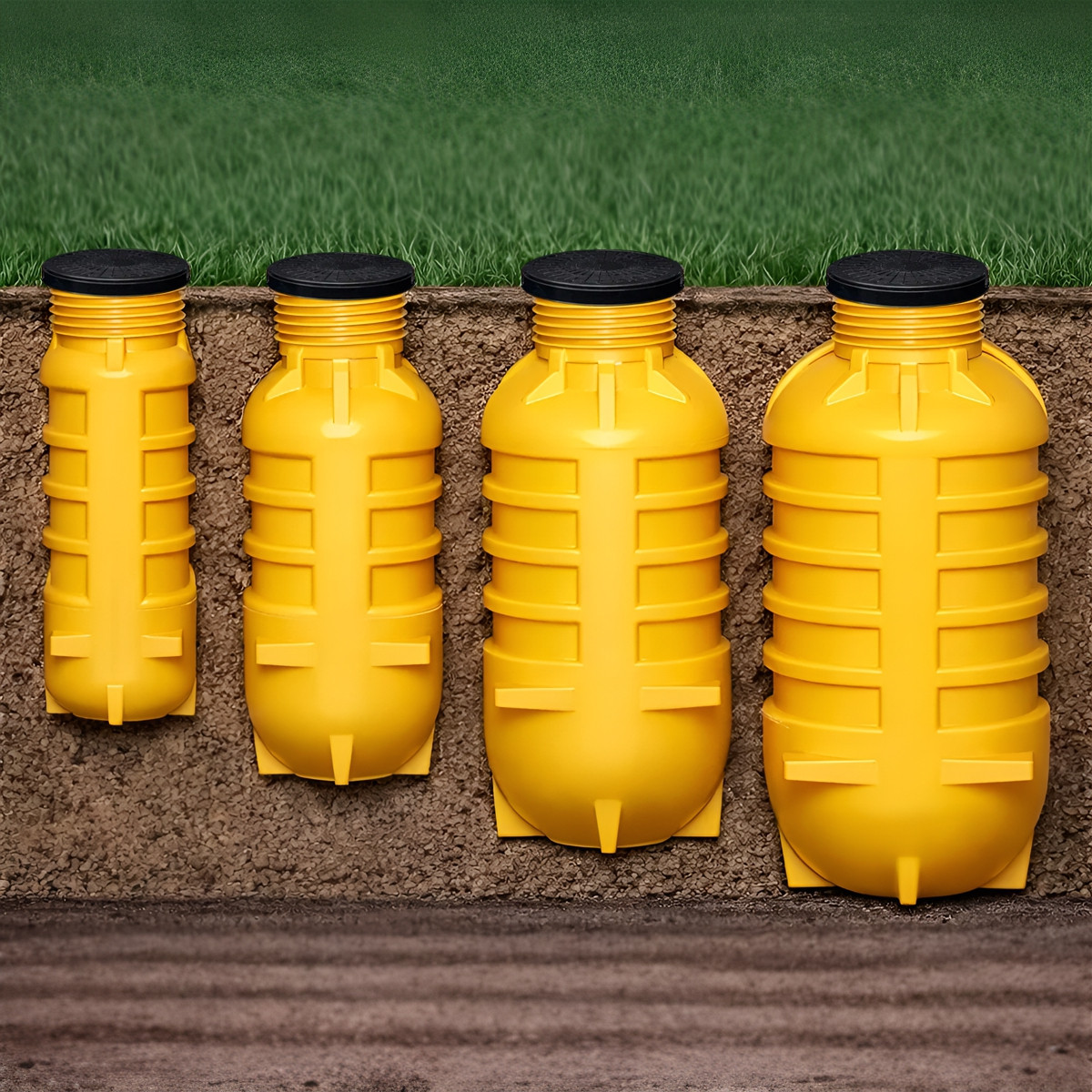 Warianty wysokości przepompowni ścieków Marseplast ZPN 600