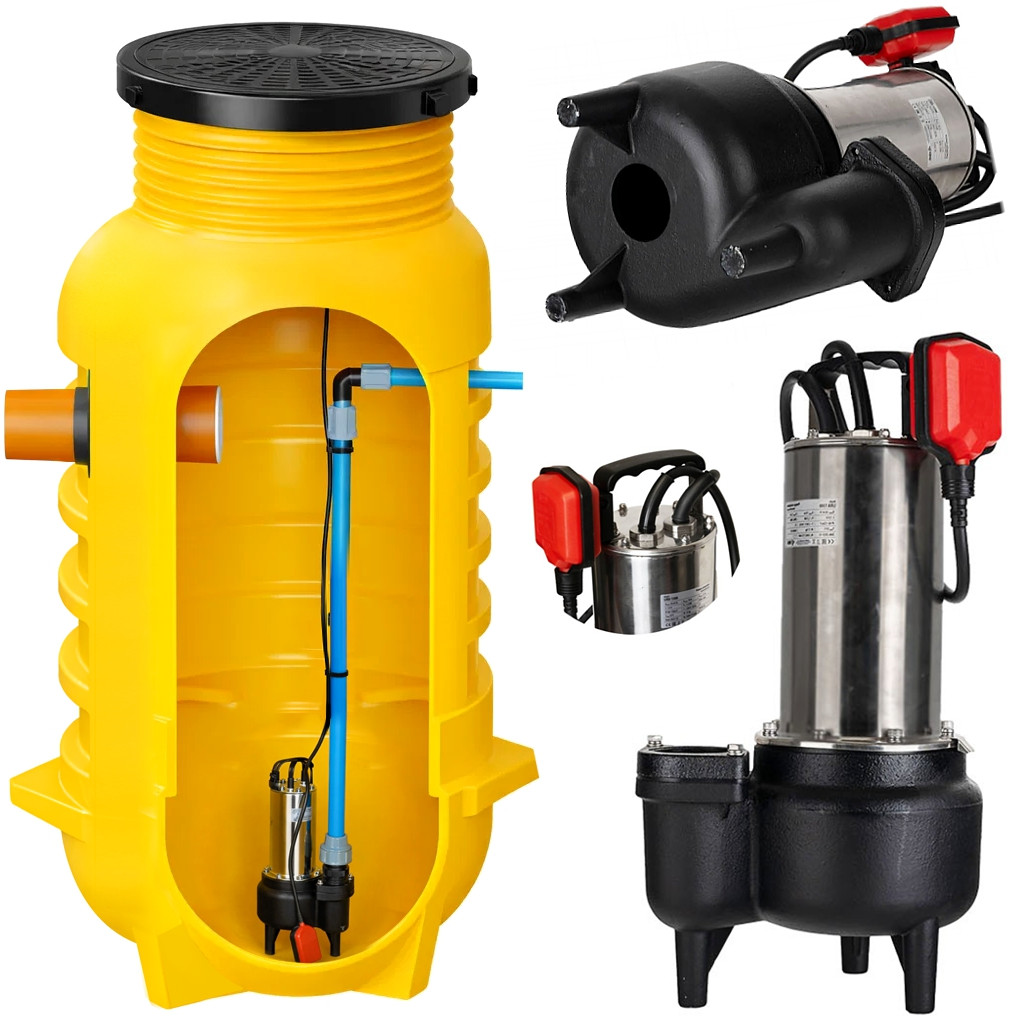 Zestaw przepompowni ścieków ZPN800 z pompą Lira 1300W