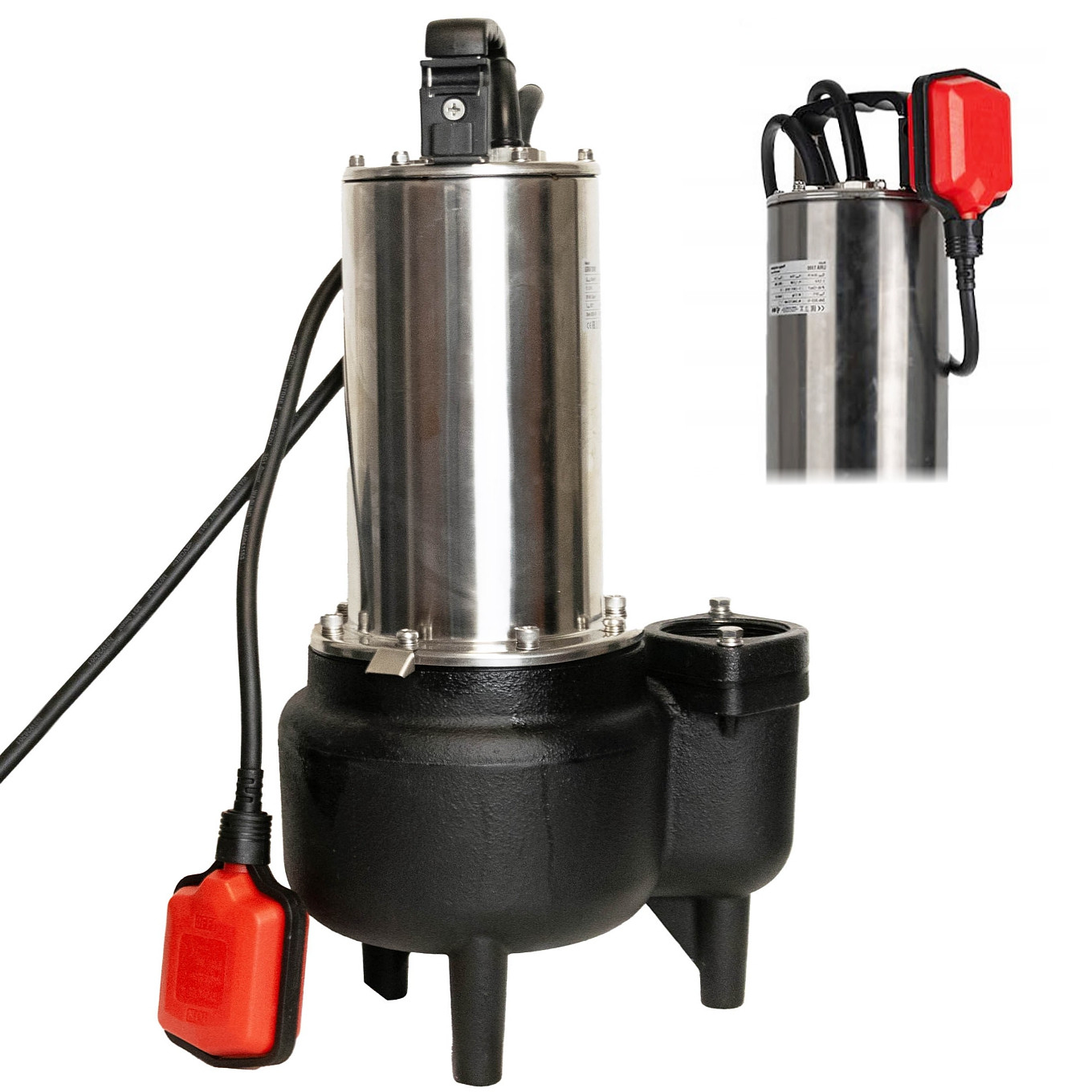 Pompa zatapialna IBO Lira 1300W do ścieków i wody brudnej