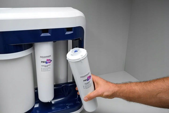 System Aquaphor RO-202S PRO Black Edition pod zlew