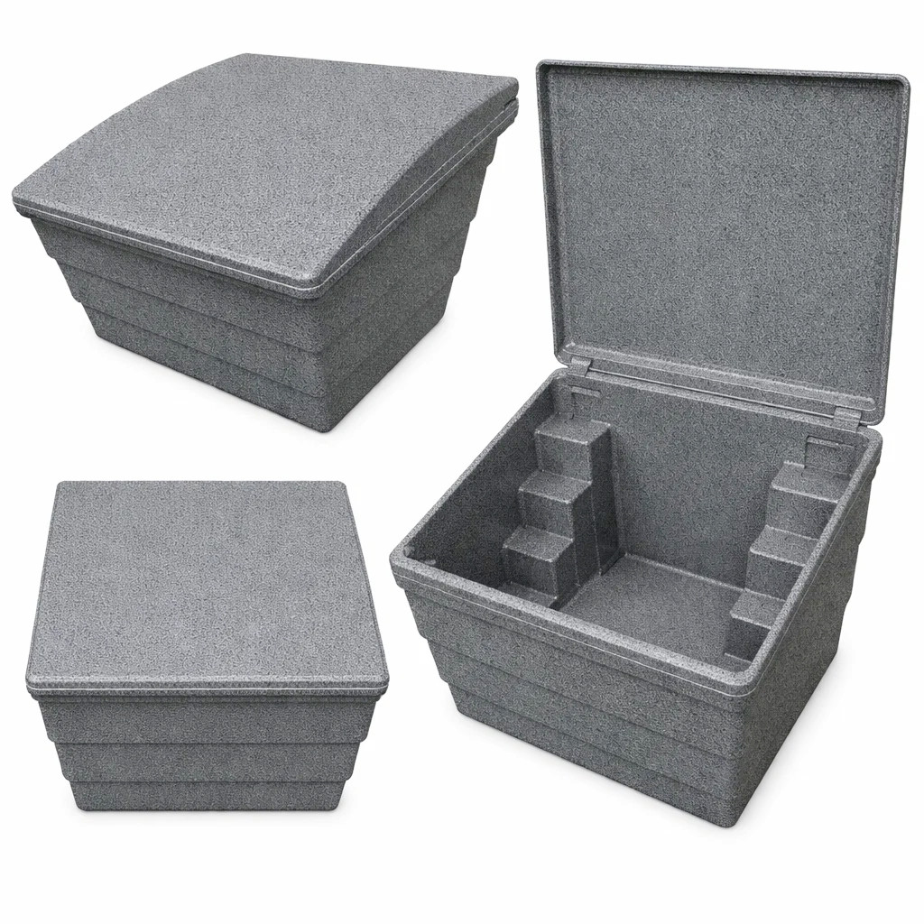 Pojemnik Marseplast na sól i piasek 150 l - dodatkowe ujęcie