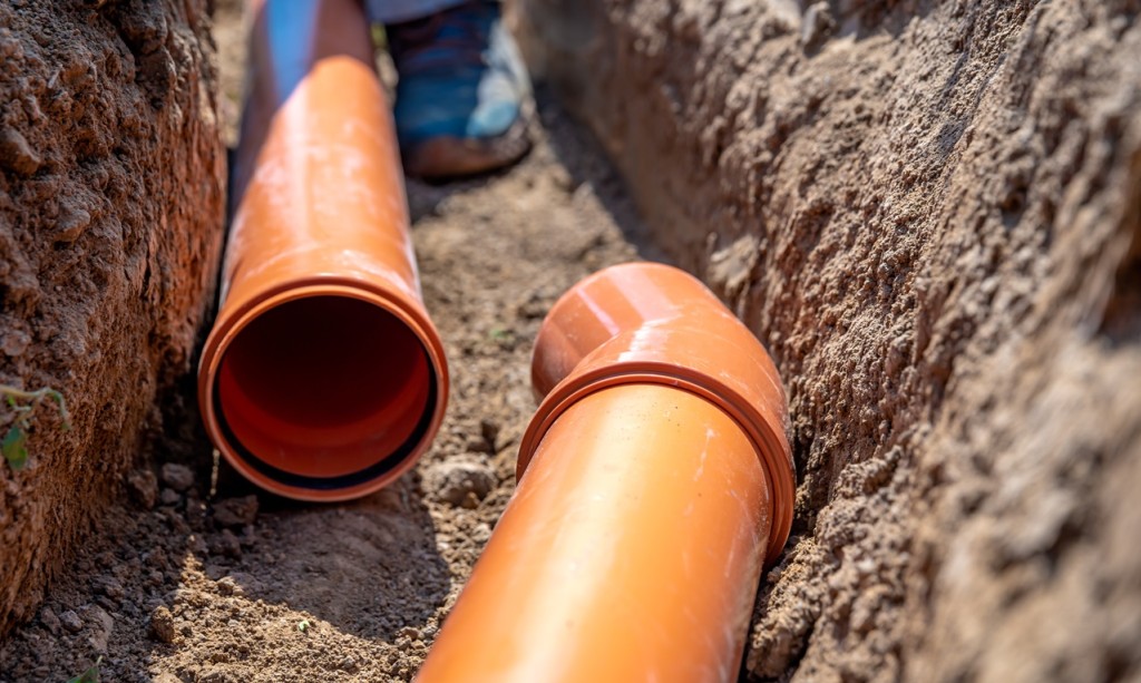 Drenaż rozsączający działki gliniastej krok po kroku – jak uniknąć wilgoci i pod