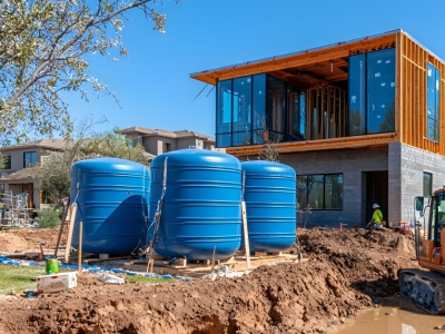 Instalacja zbiornika na deszczówkę – krok po kroku